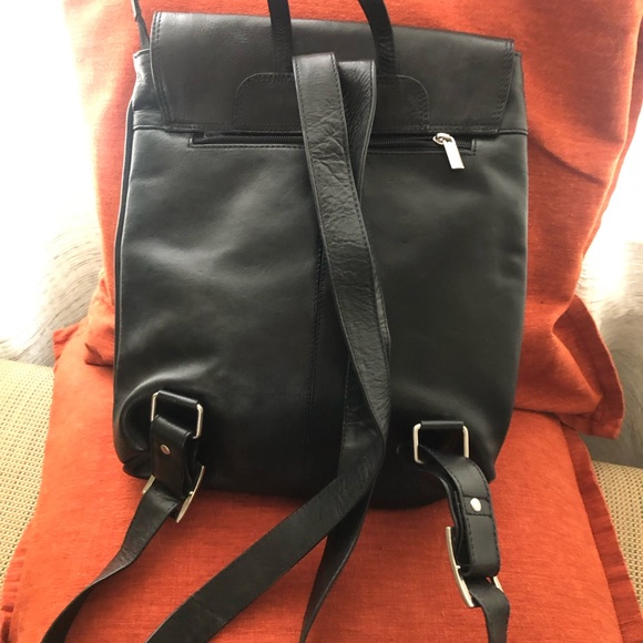 black butter leather mini backpack Buckled  OMNIA Dreaming of the perfect mini backpack Ella Mini Leather Backpack -